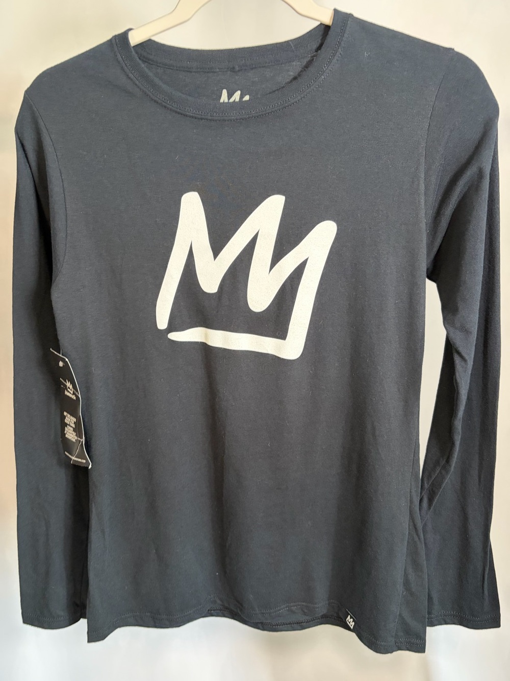 Mammoth Mountain Logo Long Sleeve T-Shirt – Black – Size M – NWT